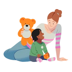Child care illustration