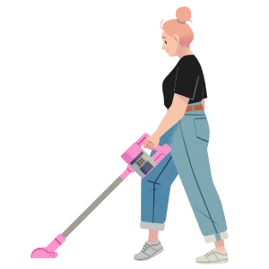 Housekeeping illustration